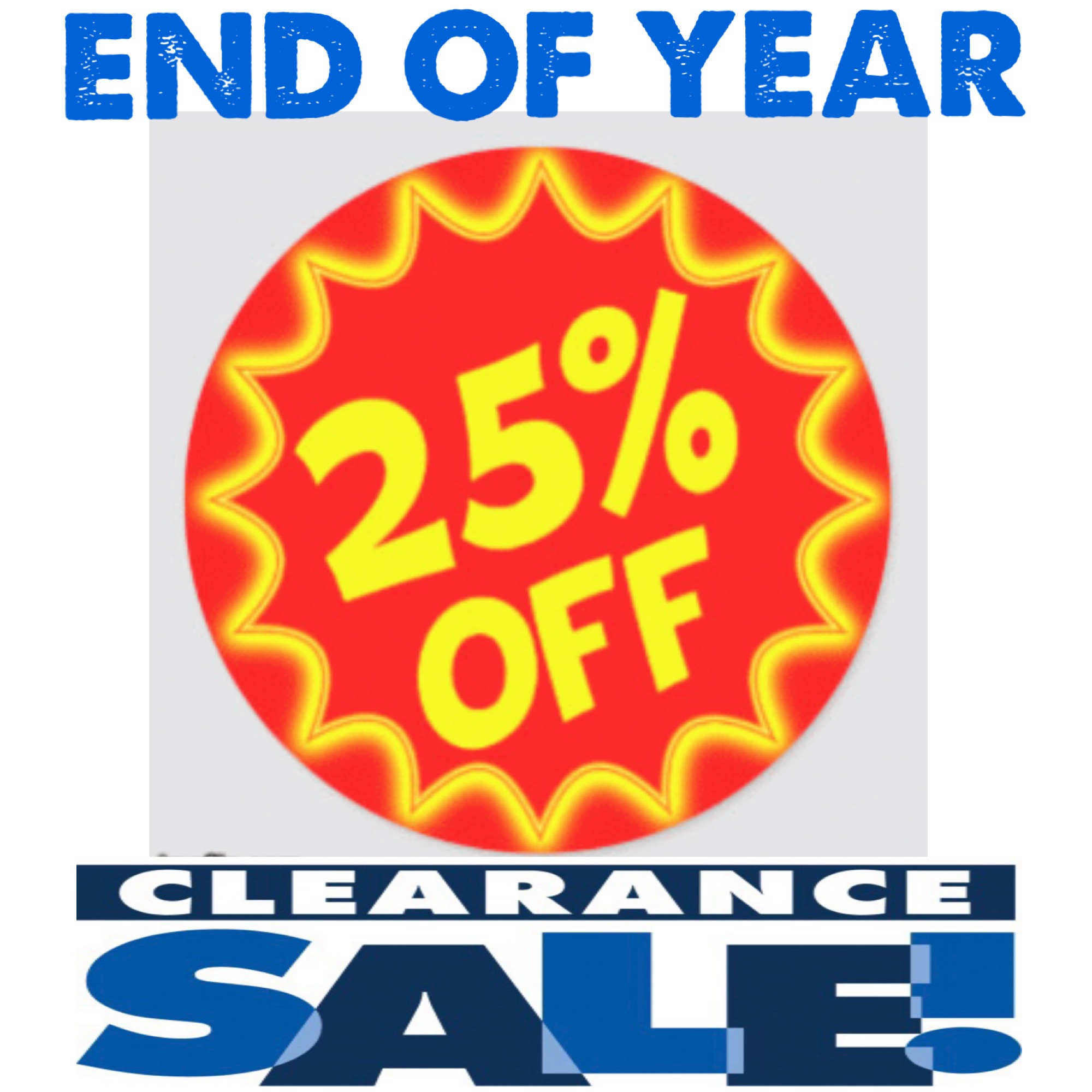 Final Sale 25% off Everything